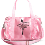 Sequin Ballerina Barrel Bag front view
