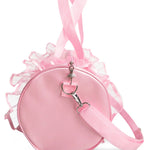Sequin Ballerina Barrel Bag side view