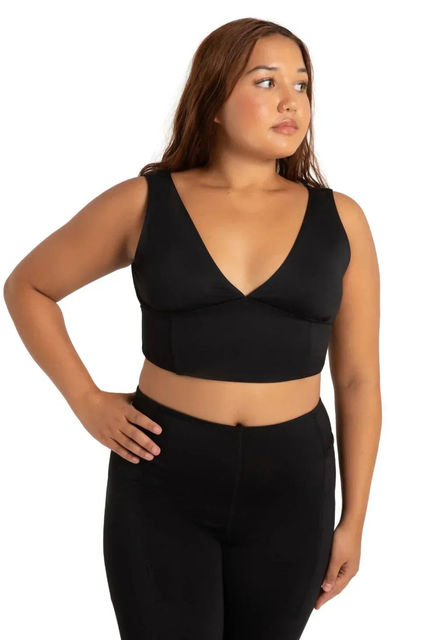 Everyday Sculpt Tank Black front view