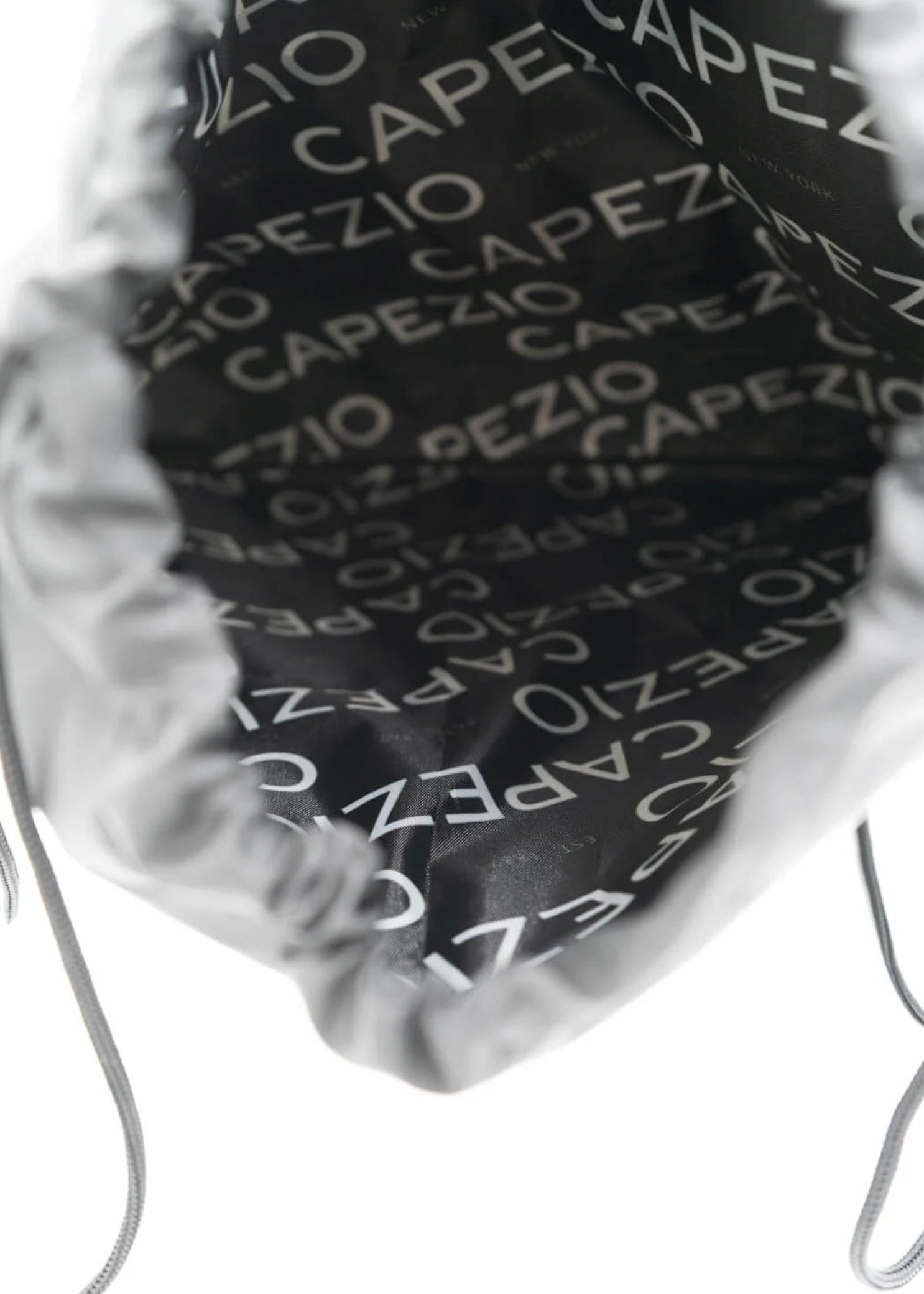 Drawstring Bag interior view