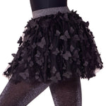 Flutter Float Tutu Black side view
