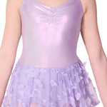 Swallowtail Dress Lavender front view