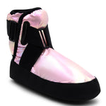 Glam Bootie Metallic Light Pink front-side view