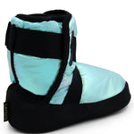 Glam Bootie Metallic Pacific back-side view