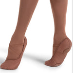 Hanami Canvas Ballet Shoe Mocha lifestyle view