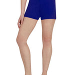 High Waisted Short Royal front view