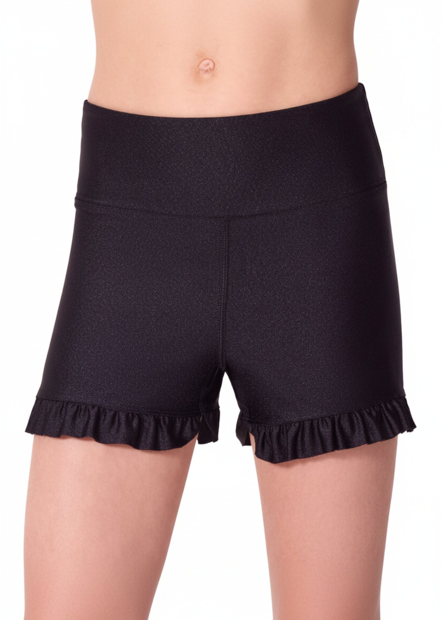 Euphoria Shorts Black front view