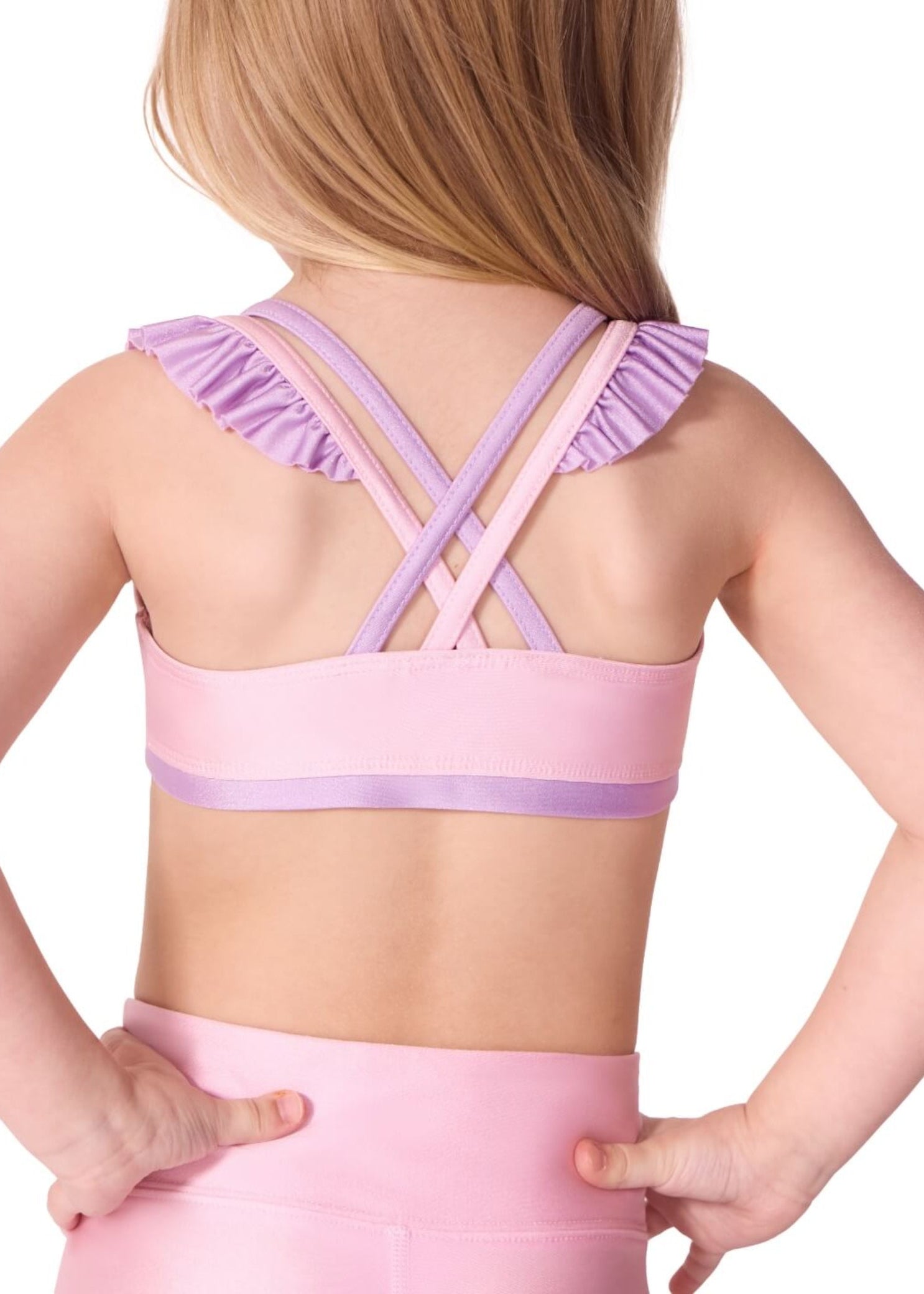 Twirl Bra Top Ballerina Orchard Bloom back view