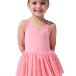 Esmeralda Dress Coral Pink front view