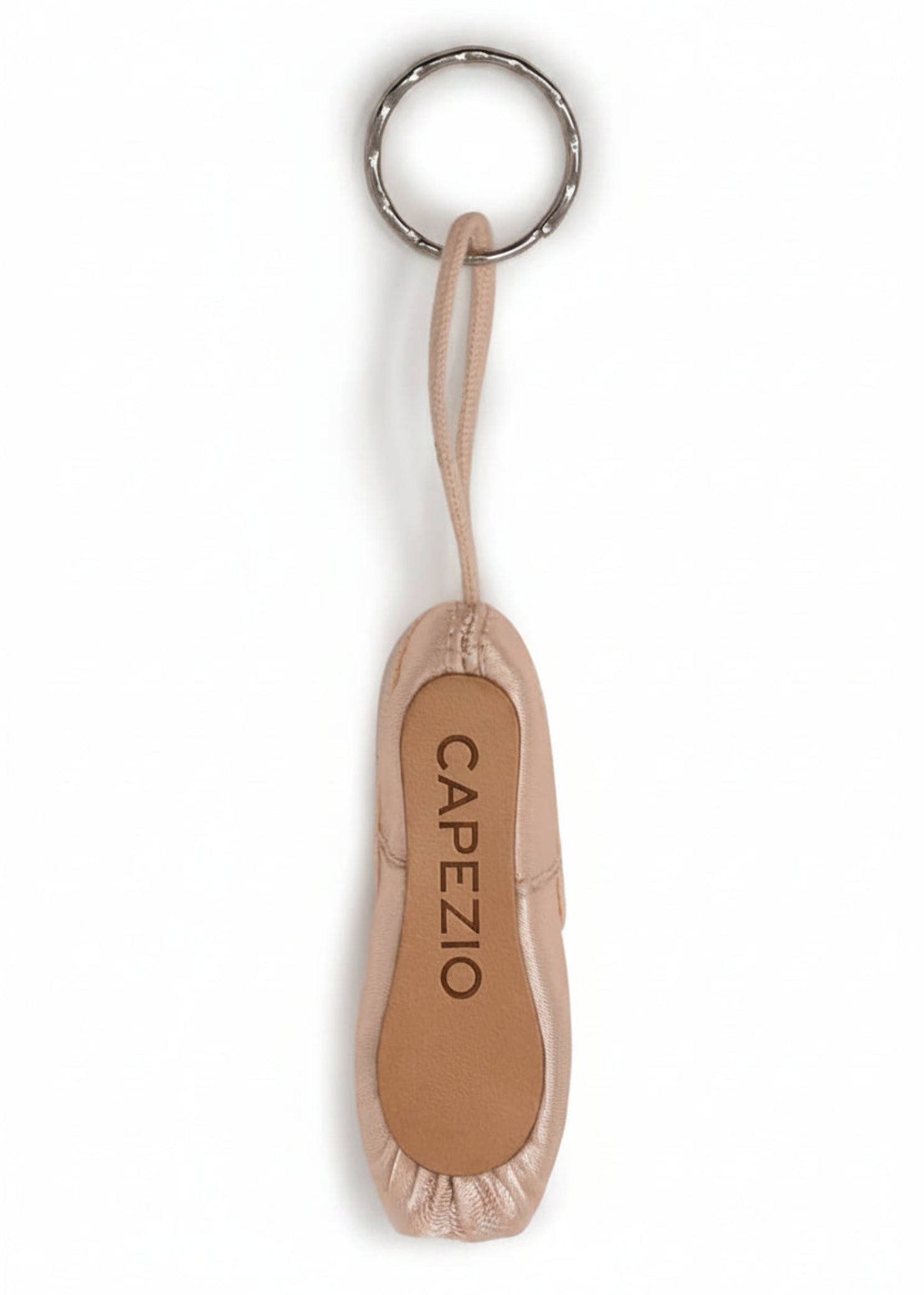 Pointe Keychain Petal Pink back view