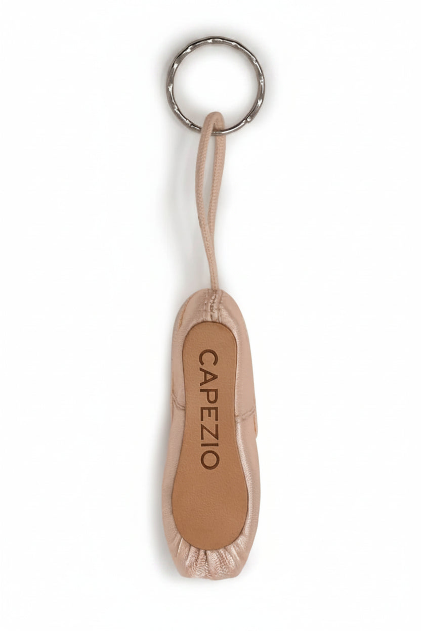 Pointe Keychain Petal Pink back view
