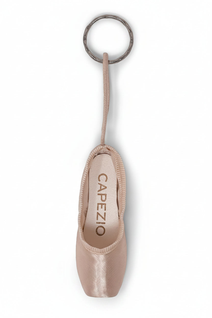 Pointe Keychain Petal Pink front view