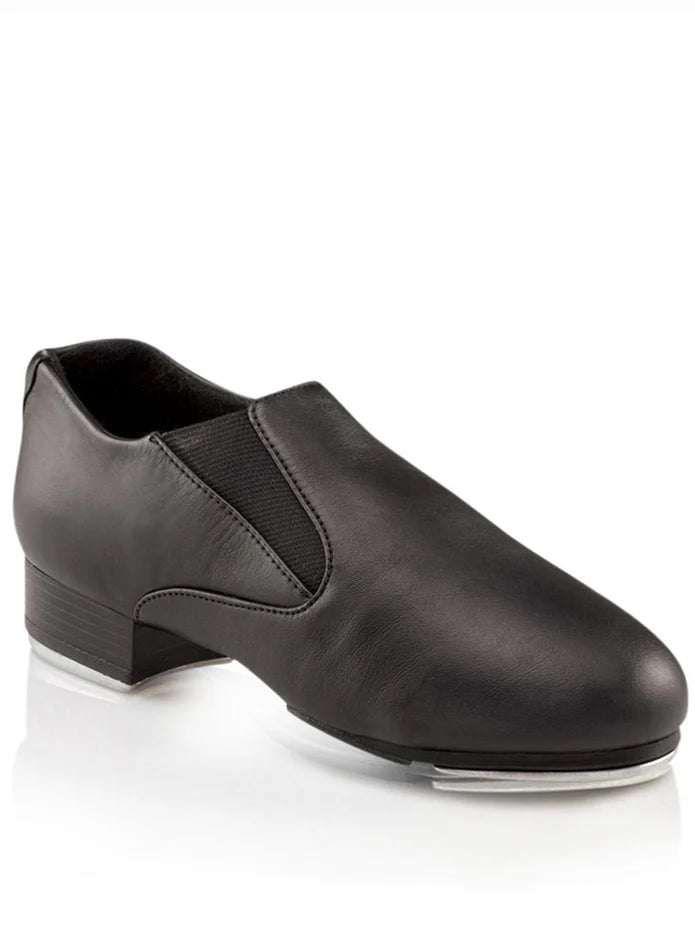 Riff Slip-On Tap Shoe Black front-side view