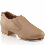Riff Slip-On Tap Shoe Caramel front-side view