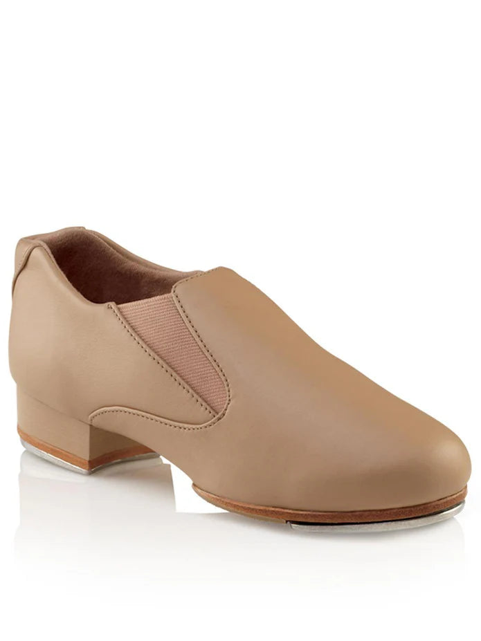Riff Slip-On Tap Shoe Caramel front-side view