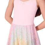 Mermaid Cami Dress Pink detail view