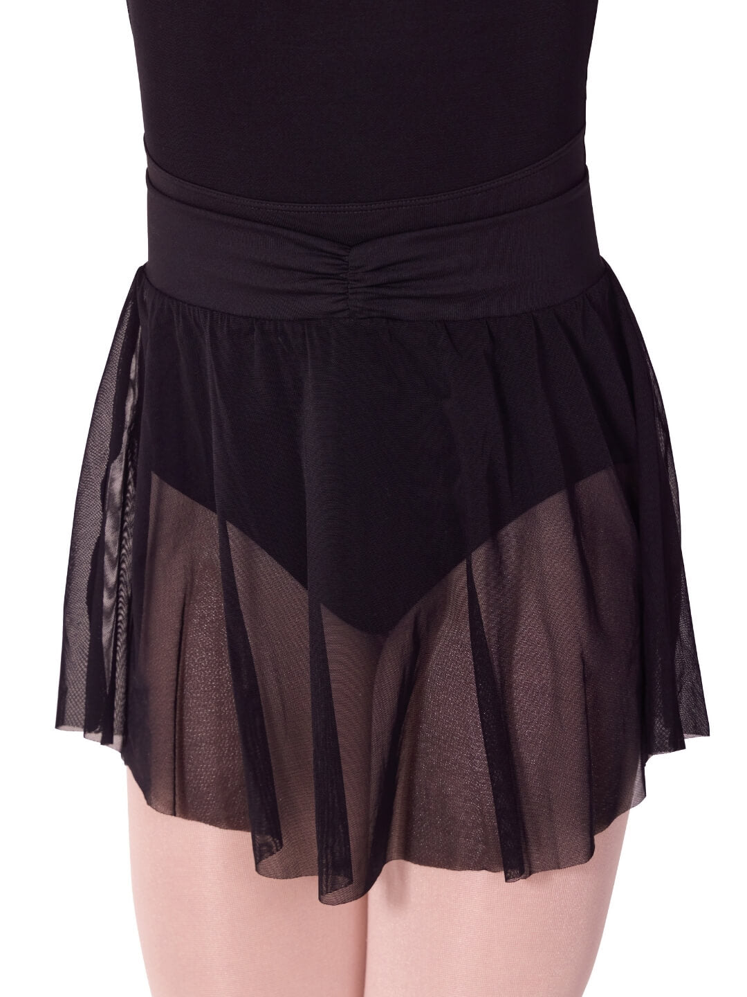 Sand Dollar Skirt Black front view