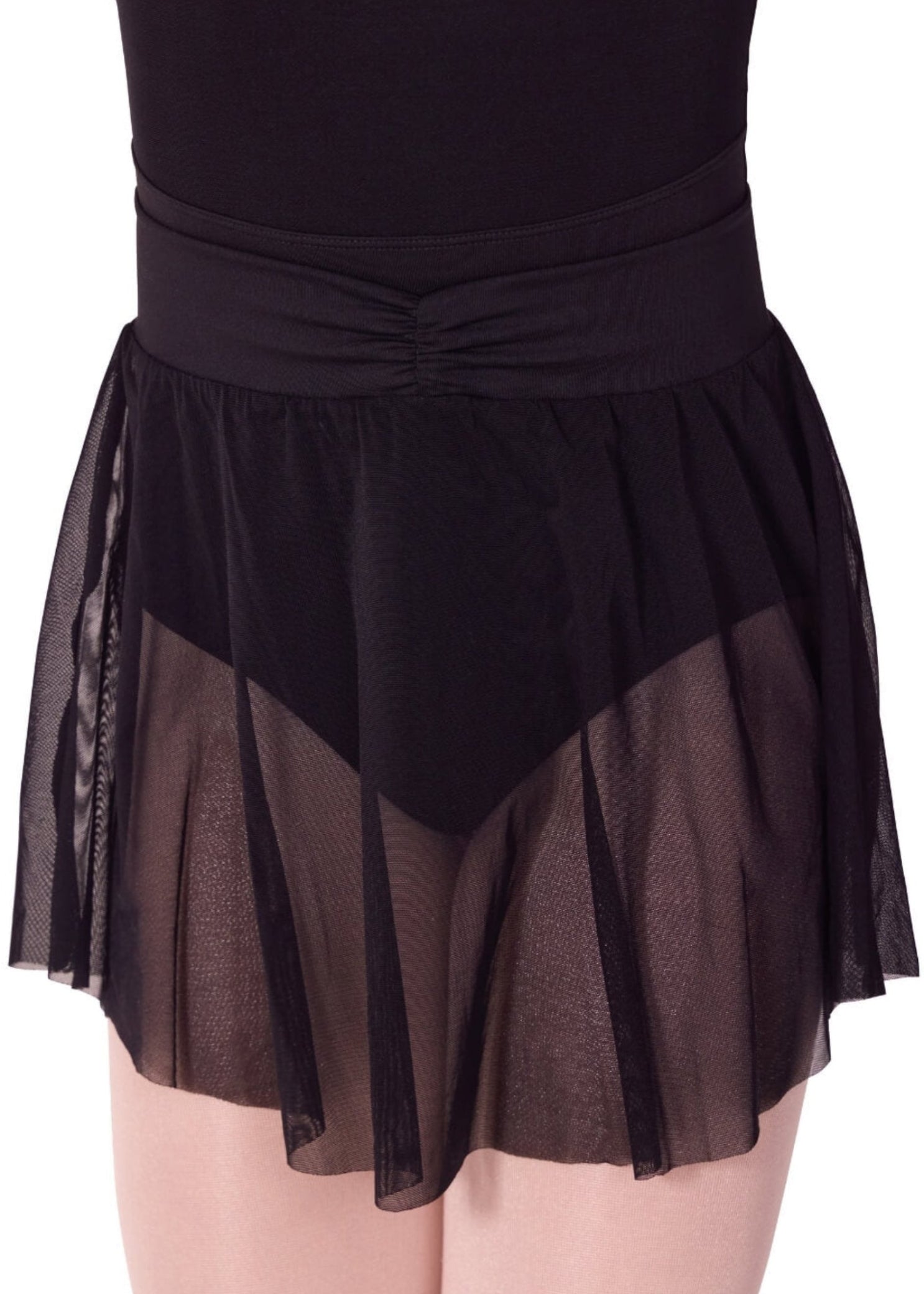 Sand Dollar Skirt Black front view