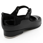 Shuffle Tap for Child Patent Black back view