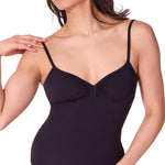 Camisole Leotard Black front view