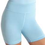 Bike Short Light Blue front view