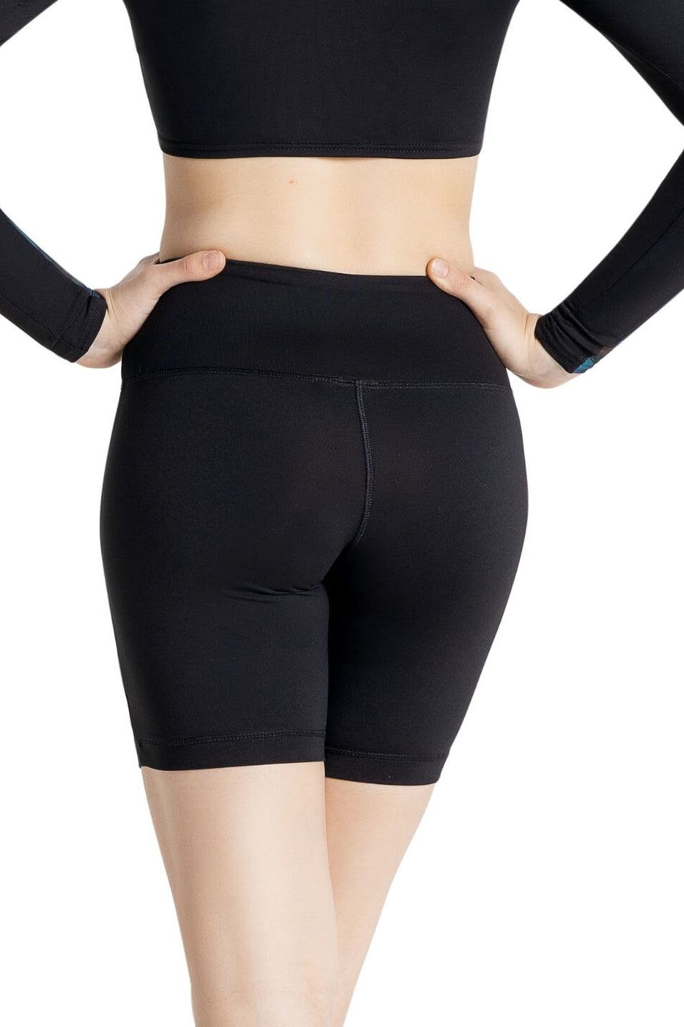 Bike Short Black back view