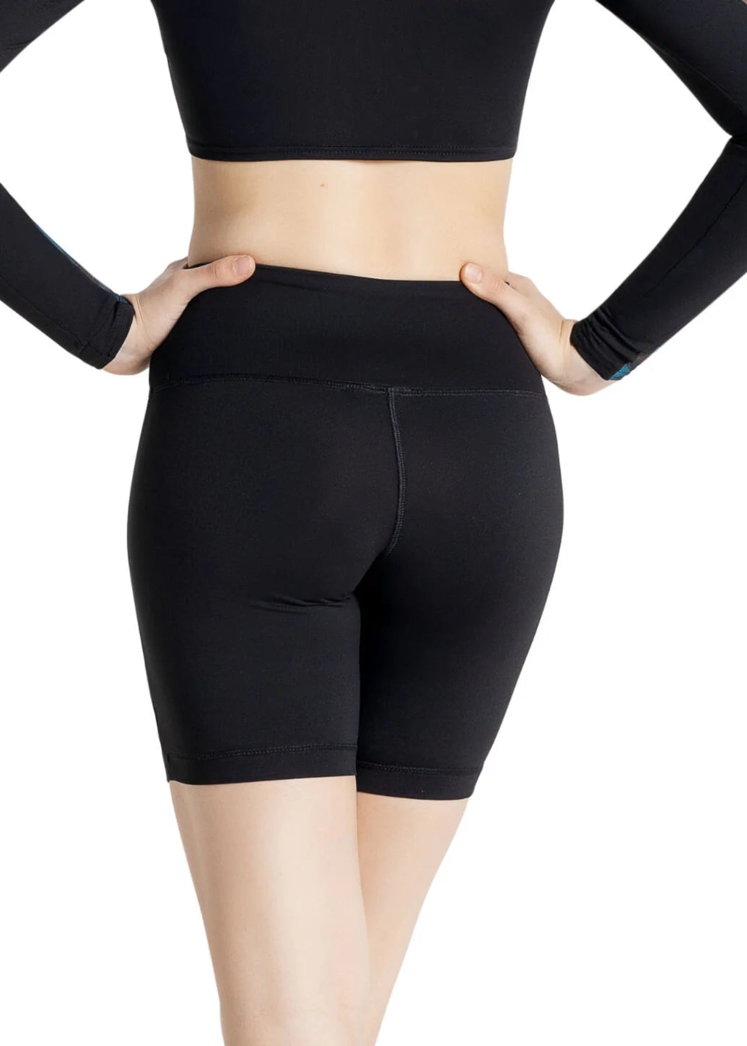 Bike Short Black back view