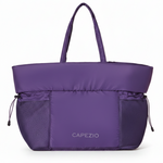 Studio Tote Aubergine front view