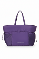 Studio Tote Aubergine front view