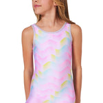 Shorlien Biketard Sunset Wave Orchid front view