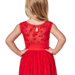 Brava Dress Red back view