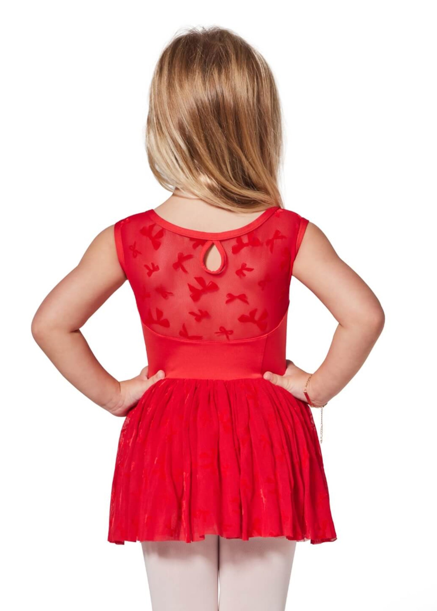 Brava Dress Red back view
