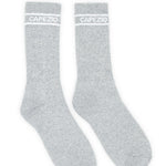 Varsity Crew Sock Heather Gray side view