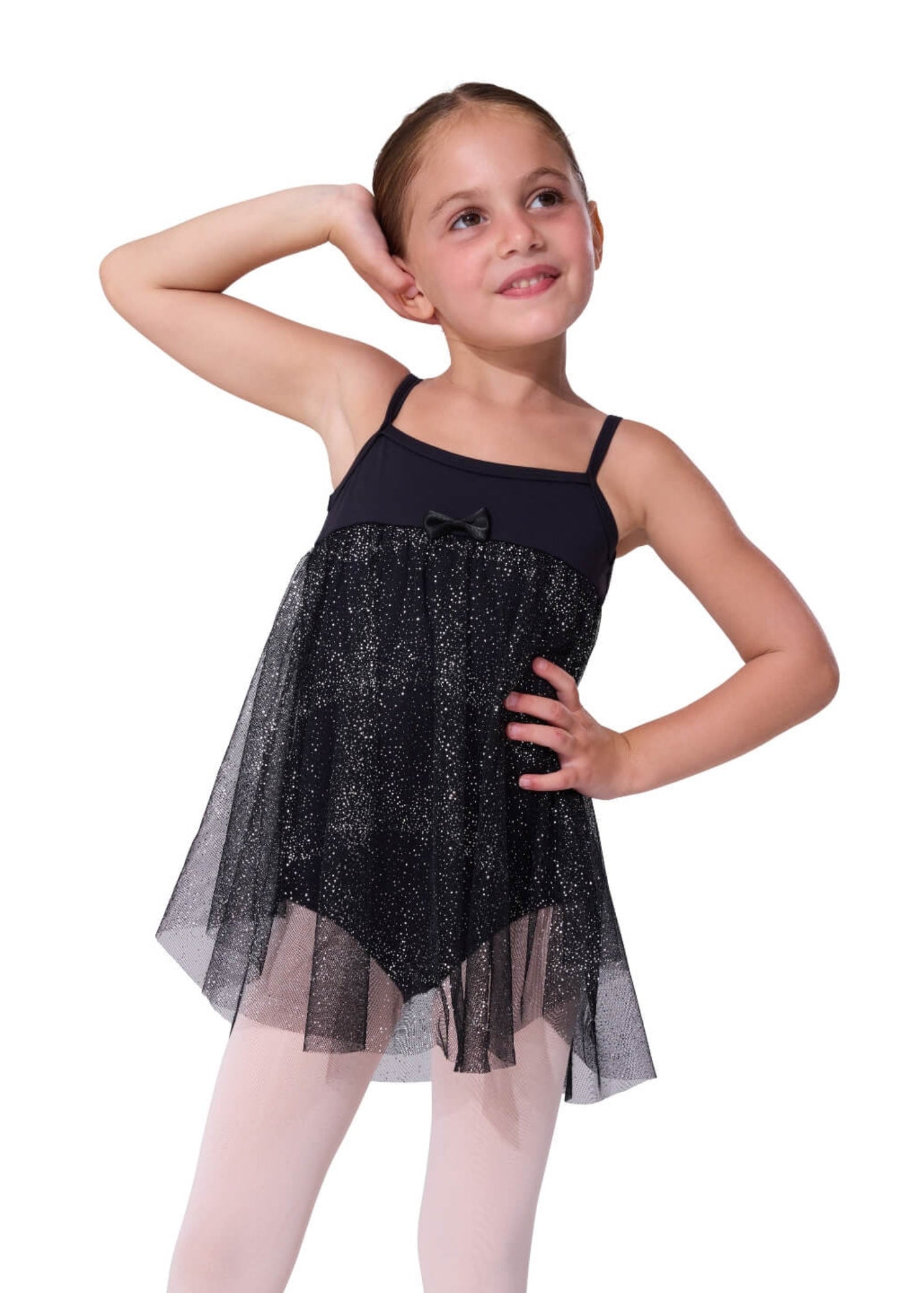 Glitter Baby Doll Dress