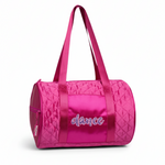 Coco Duffel Pink front view