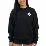 Dance More Sweatshirt black/white front view