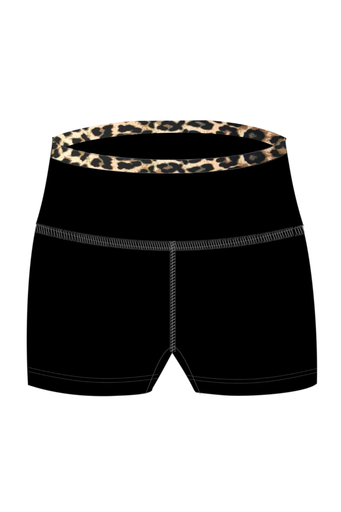 Flame Short Solid Cheetah front view