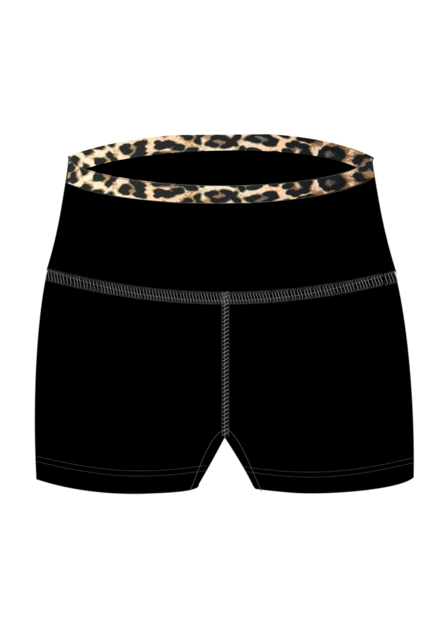 Flame Short Solid Cheetah front view