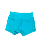 Flame Short Solid Tiffany Blue front view