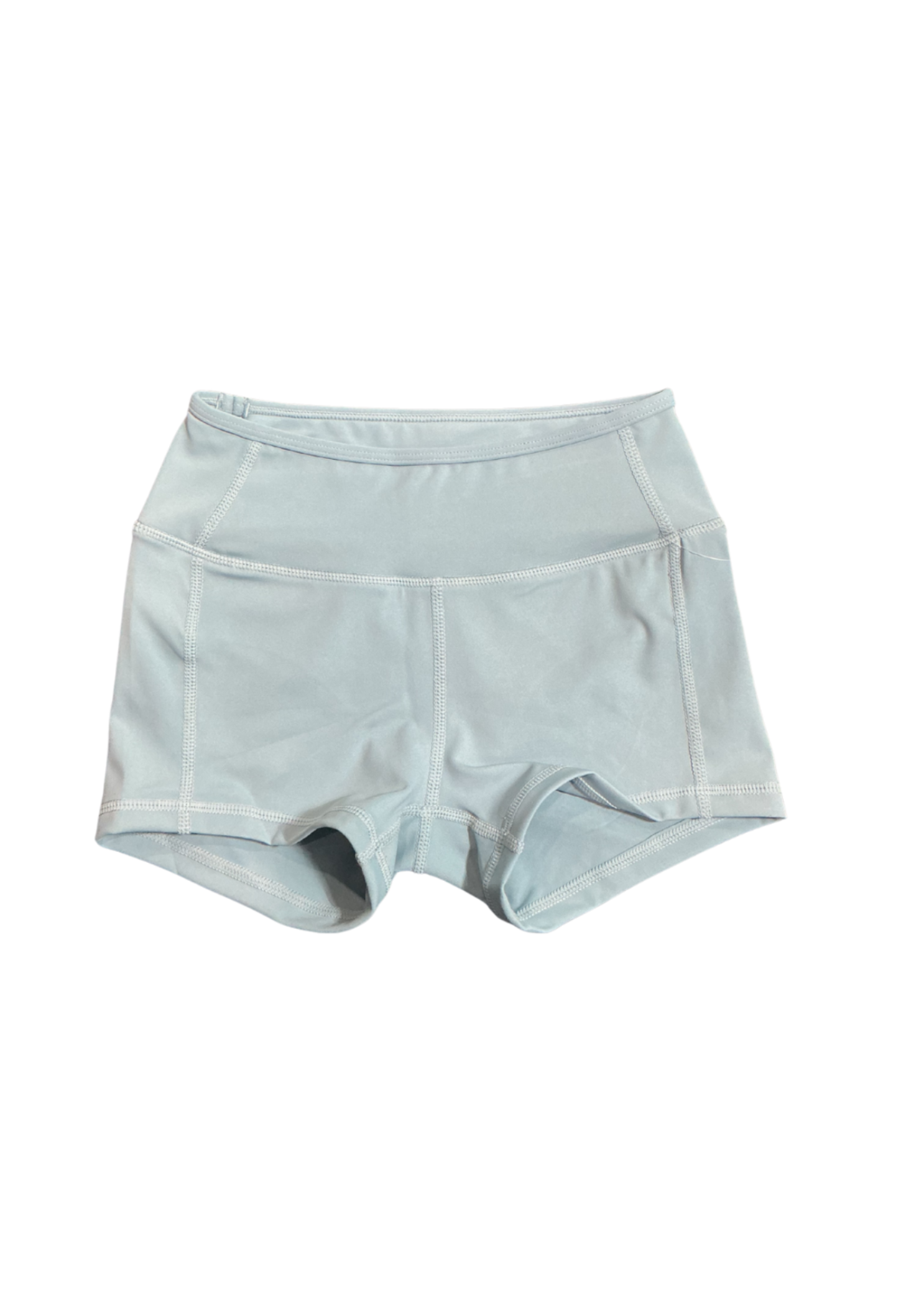 Flame Short Solid Vintage Blue front view