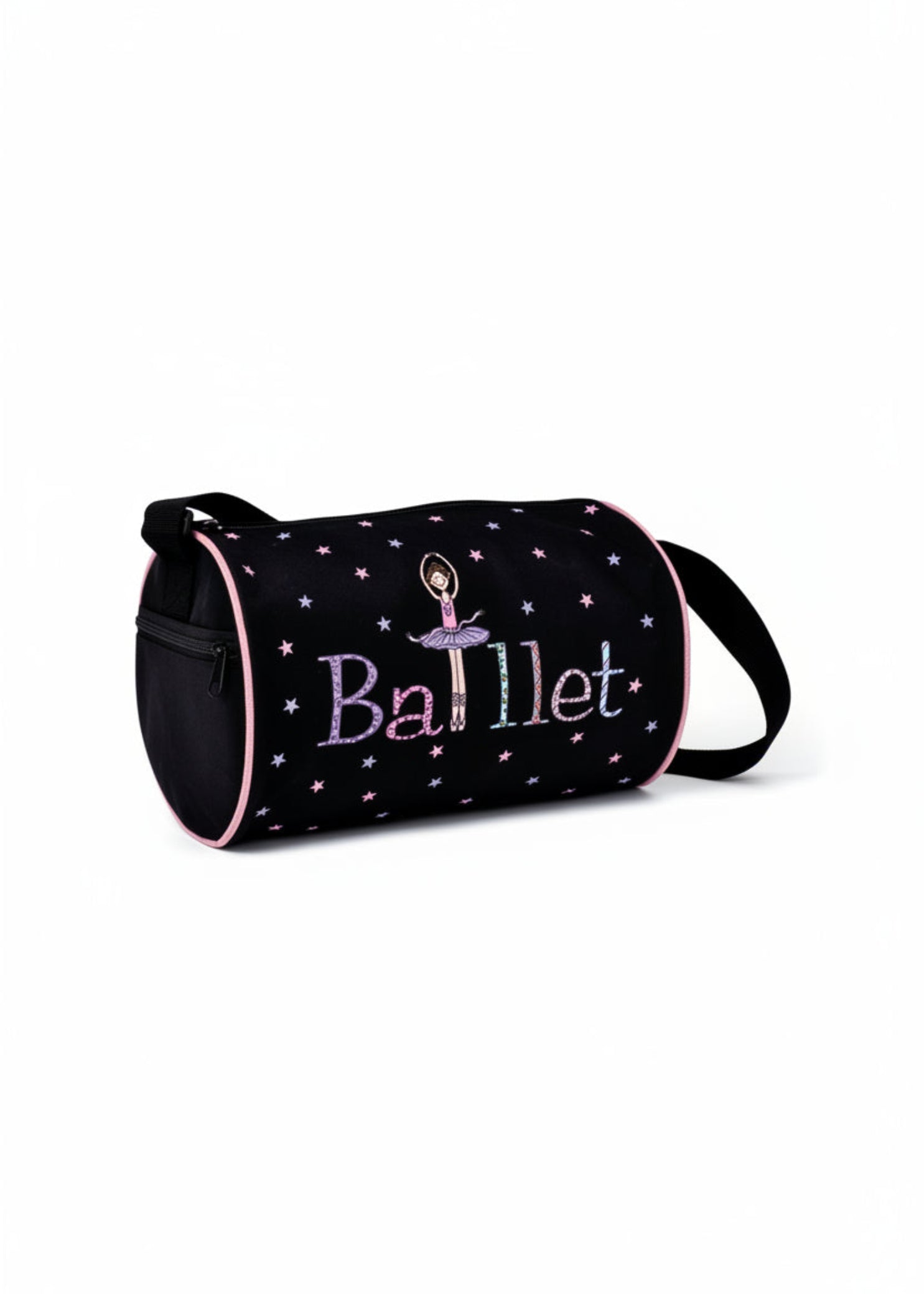 Geena Duffel Black front view