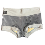 Meshed Out Celebrity Short Gray