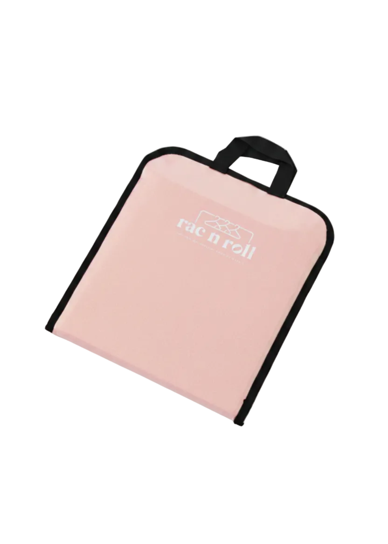 Foldable Mirror Halo Pink folded view