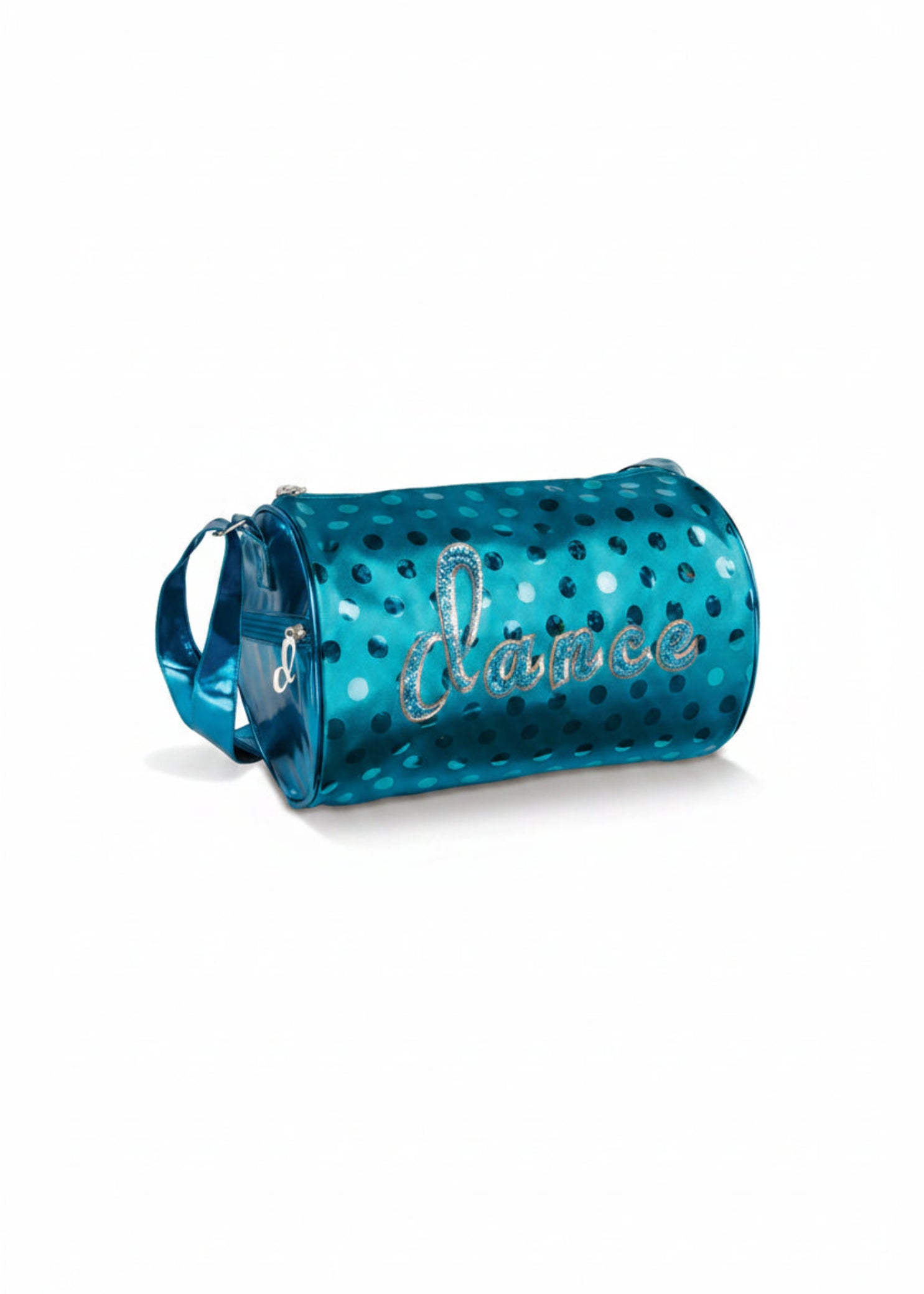 My Dance Dot Duffel – B20517 turquoise front view
