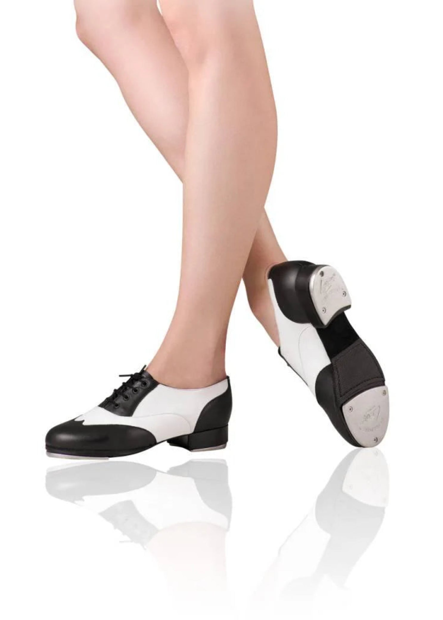 Giordano Spectator Tap Shoe Black/White lifestyle view