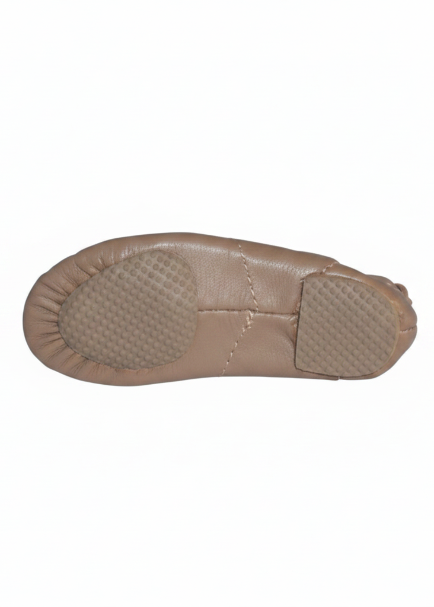 Mini Split Sole Boot Keychain Tan bottom view