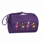 My Gals Duffel Purple front view