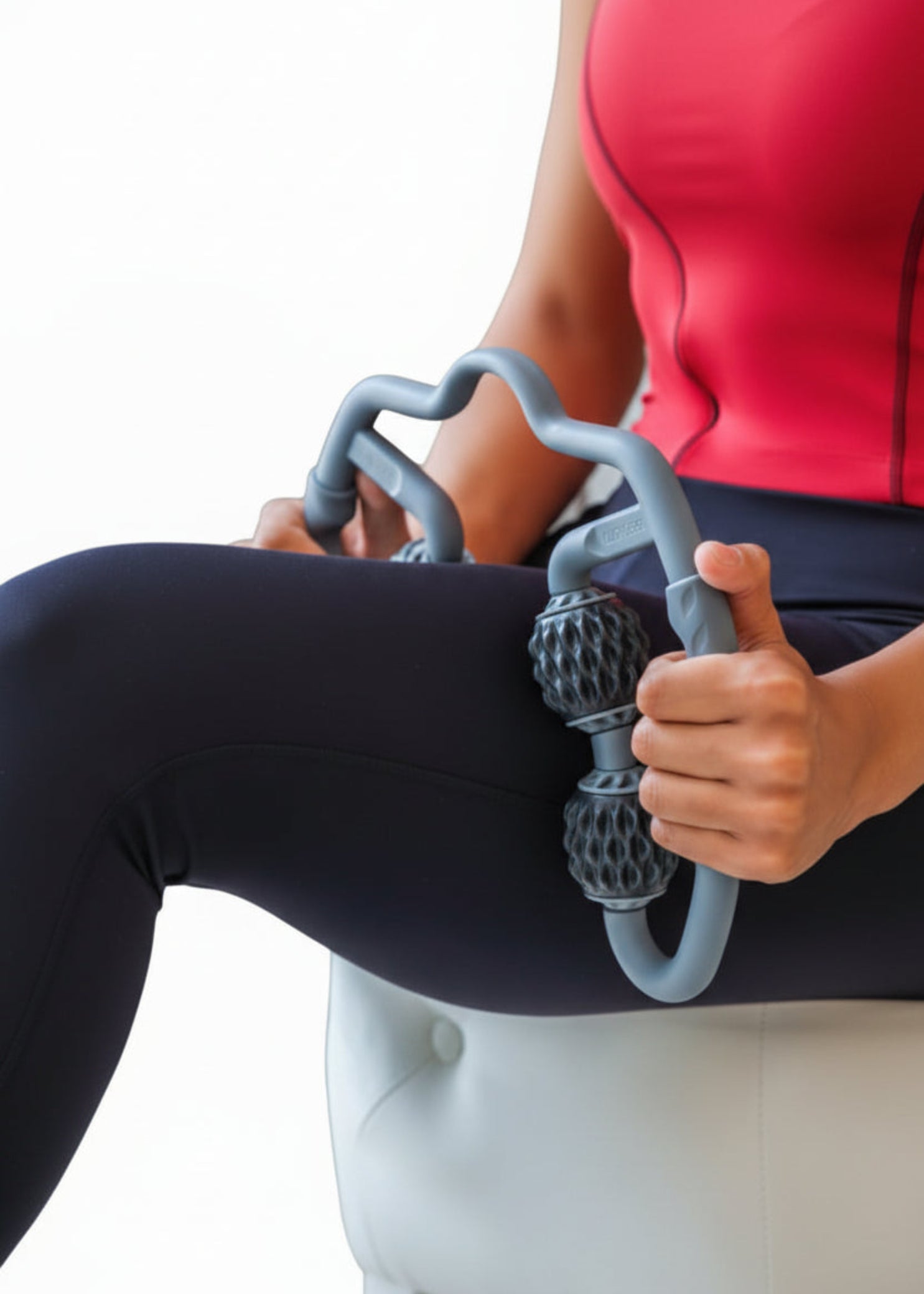 Dual Sided Leg Massager lifestyle view