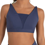 Iris Mesh Bra Top Crown Blue