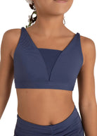 Iris Mesh Bra Top Crown Blue